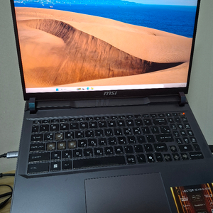 msi vector 16 hx ai Ultra7 5070ti 노트북 팝니다 이미지