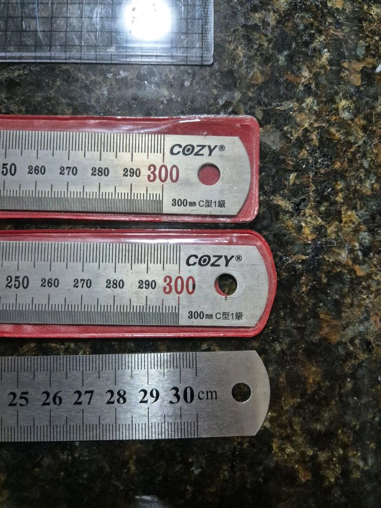 스틸자 300mm 3개 택포 10000원 이미지
