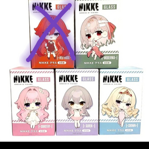 [미개봉] 승리의 여신 니케 타이토(TAITO) 콜라보 한정판 글라스(유리컵) 이미지
