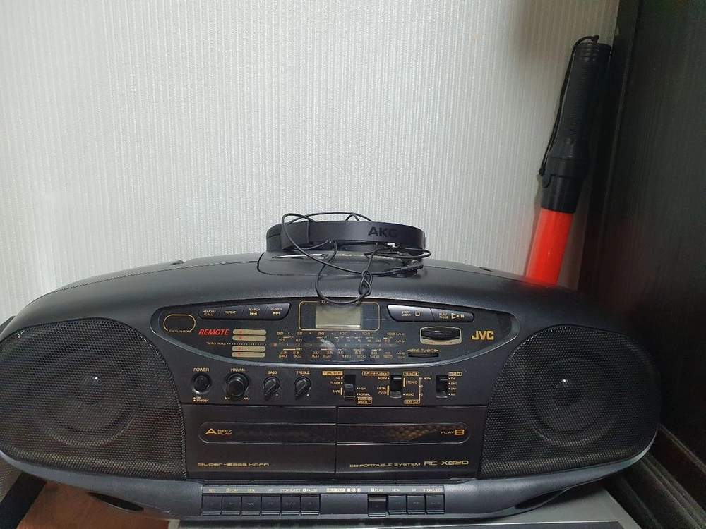 jvc 라디오 씨디 테입 이미지