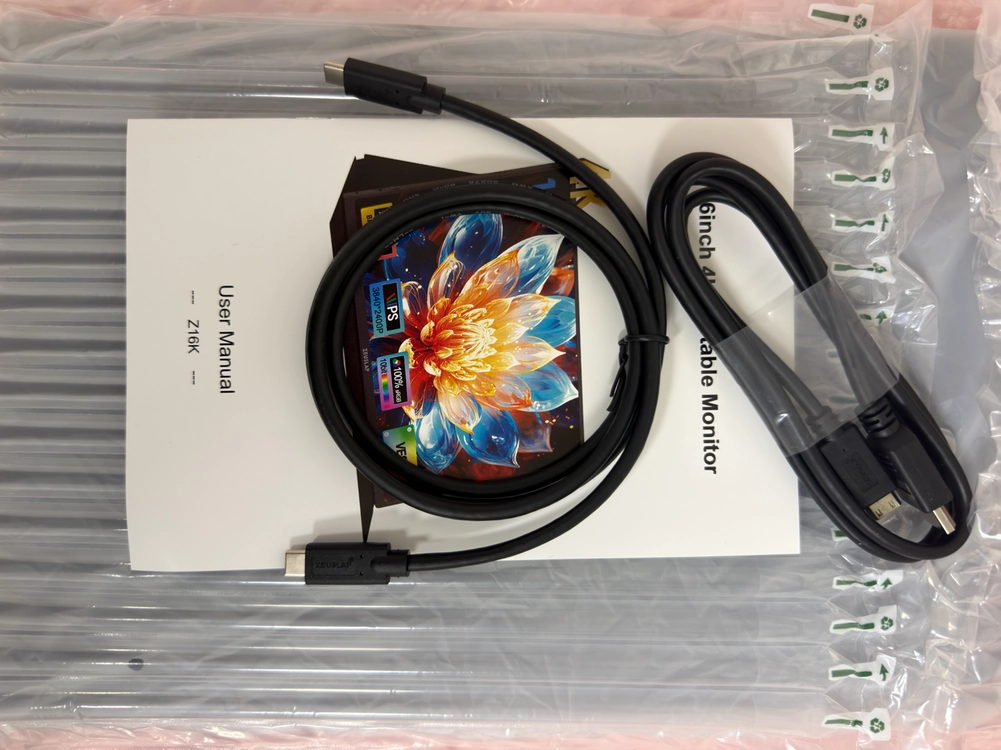 ZEUSLAP z16p 16인치 휴대용 모니터 이미지