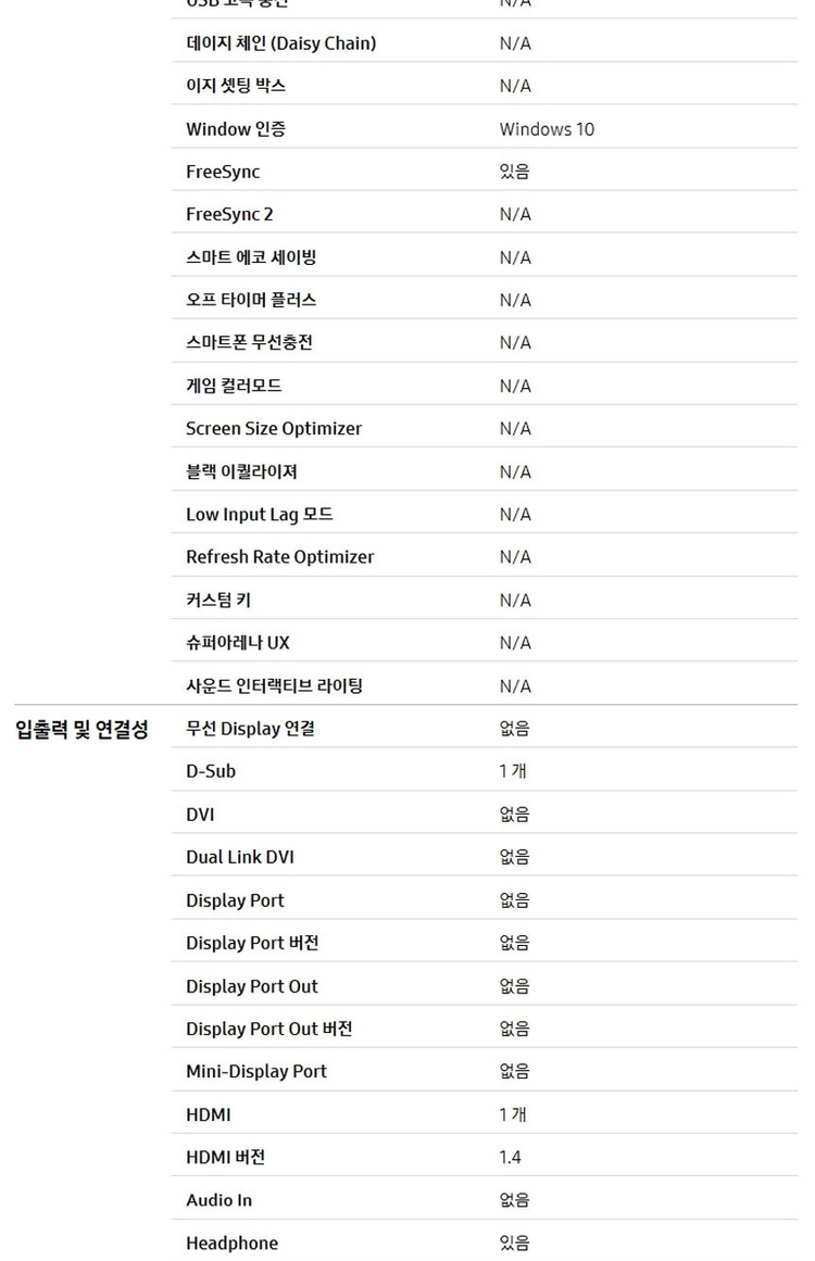 삼성 C27R500FH 27인치 커브드 모니터 1만에 판매 이미지