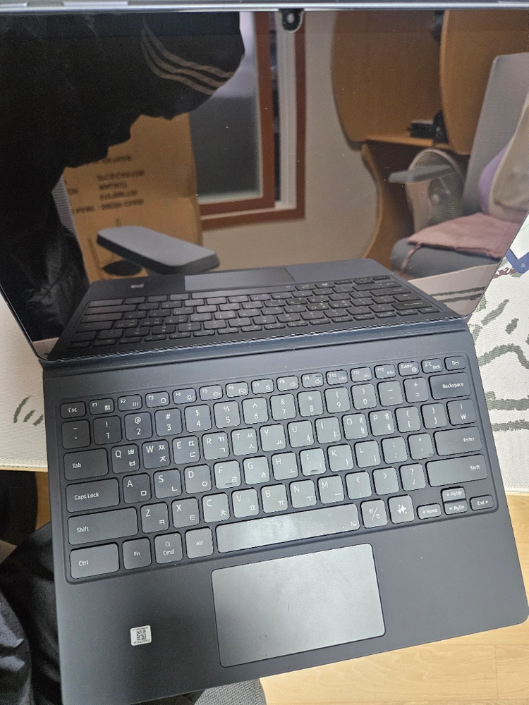 갤럭시탭 s10 플러스 256기가 판매합니다. (북커버 키보드 케이스 정품포함) 이미지
