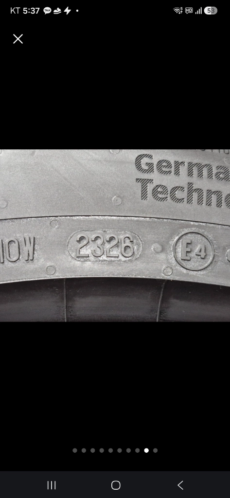 독일 기술력으로 만들어진 콘티넨탈 타이어를 만나보세요.TechContact TC Gold 모델로 245/45R18 이미지