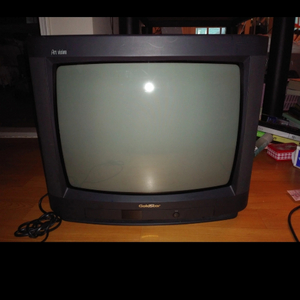 빈티지 goldstar 금성 브라운관 TV 이미지