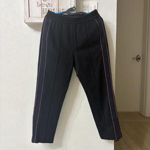 타임 블랙 사이드라인 팬츠 이미지