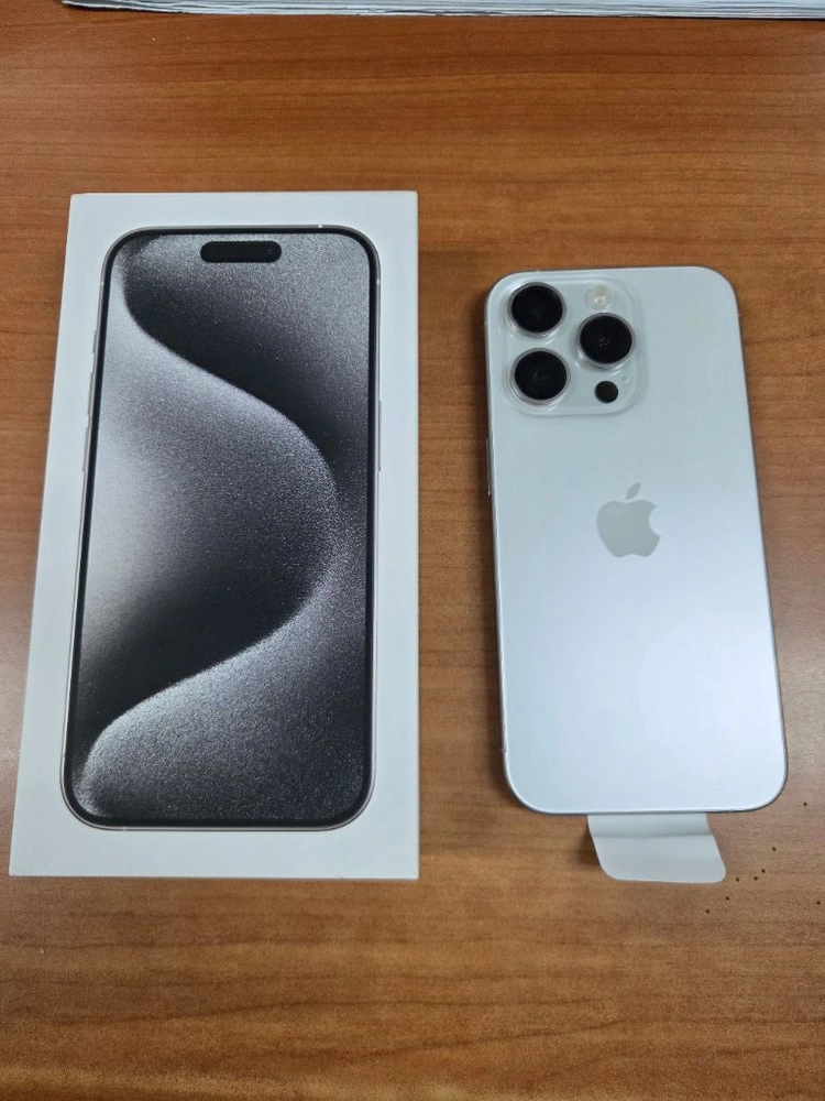 (부산) 자급제 아이폰 15 pro 프로 512GB 화이트 판매합니다 - 안심되는 중고거래