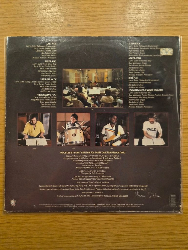 라리 칼튼 lp 이미지