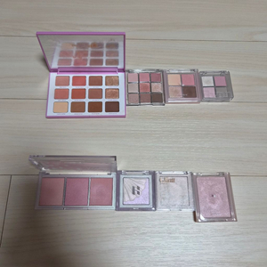 섀도우 팔레트, 하이라이터, 블러셔 팔아요 이미지
