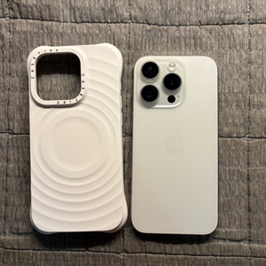 아이폰15pro 화이트티타늄 128GB 이미지