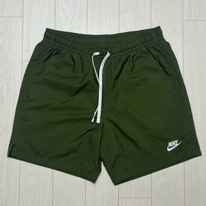 [S] 나이키 우븐 플로우 쇼츠 반바지 카키 이미지