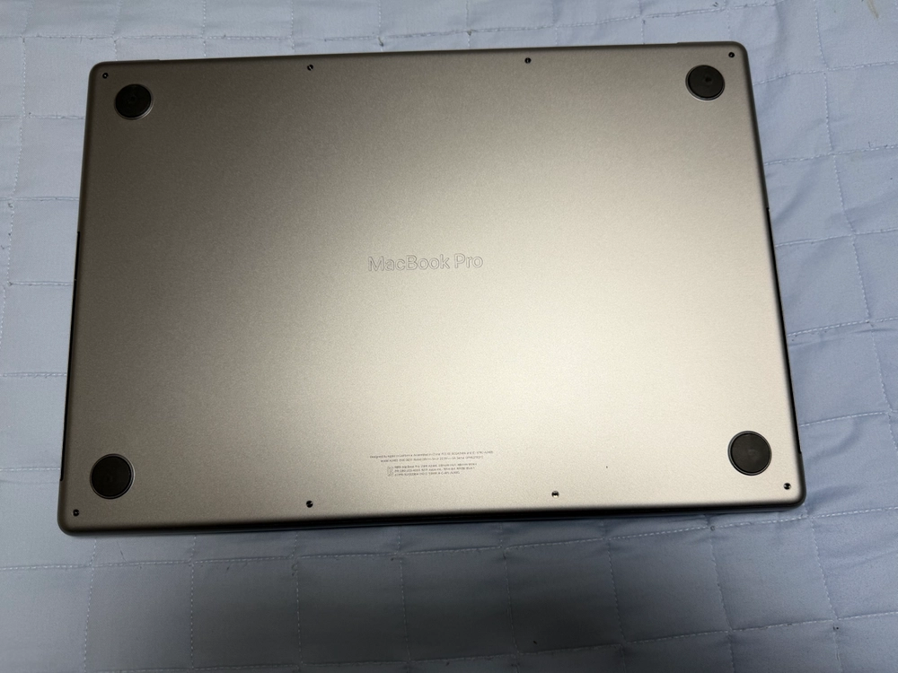 대구 맥북프로 16 인치 m1 pro 1tb 배터리96% 스페이스 그레이 팝니다 이미지