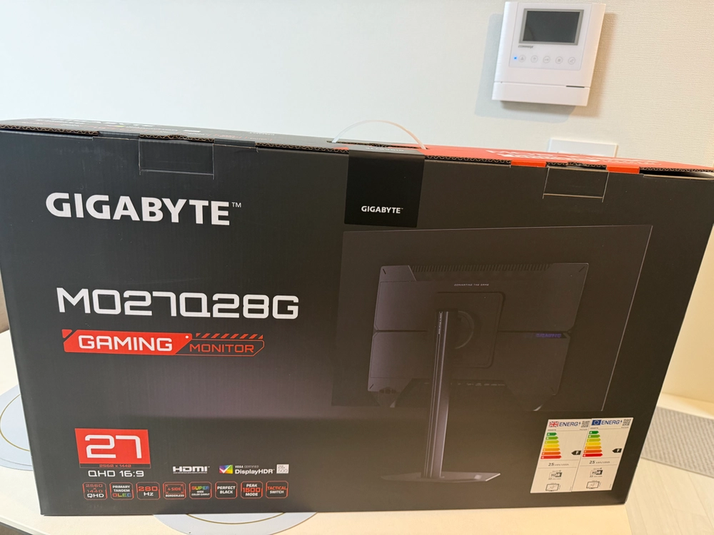 기가바이트 27인치 OLED 모니터 MO27Q28G 미개봉 판매합니다 이미지