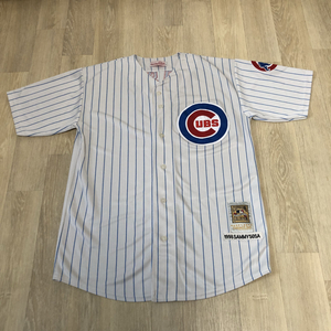 (52 / XL-XXL) MLB 시카고 컵스 새미 소사 쿠퍼스타운 져지 이미지