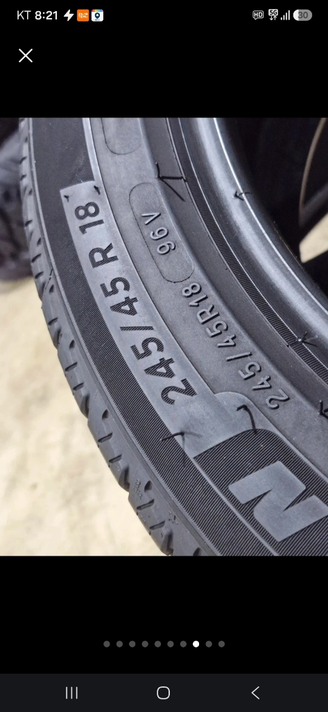 장착비 무료! 미쉐린 프라이머시 A/S 245/45R18 타이어 2본 이미지