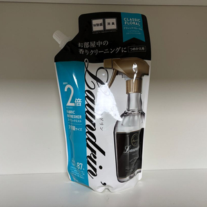 일본 란도린 패브릭 미스트 클래식 플로랄 대용량 리필사이즈 640ml 이미지