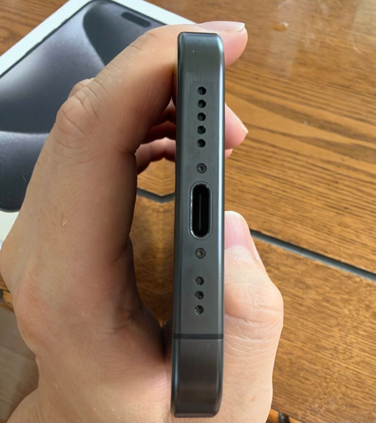 아이폰 15프로 128gb 블랙 이미지