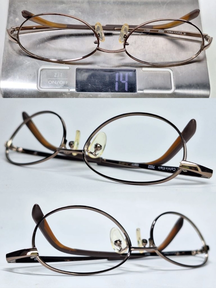 캘빈클라인 Calvin Klein 7022 선글라스테 안경테 53mm 여성용 일본 빈티지 아메카지 레트로 Y2K 이미지