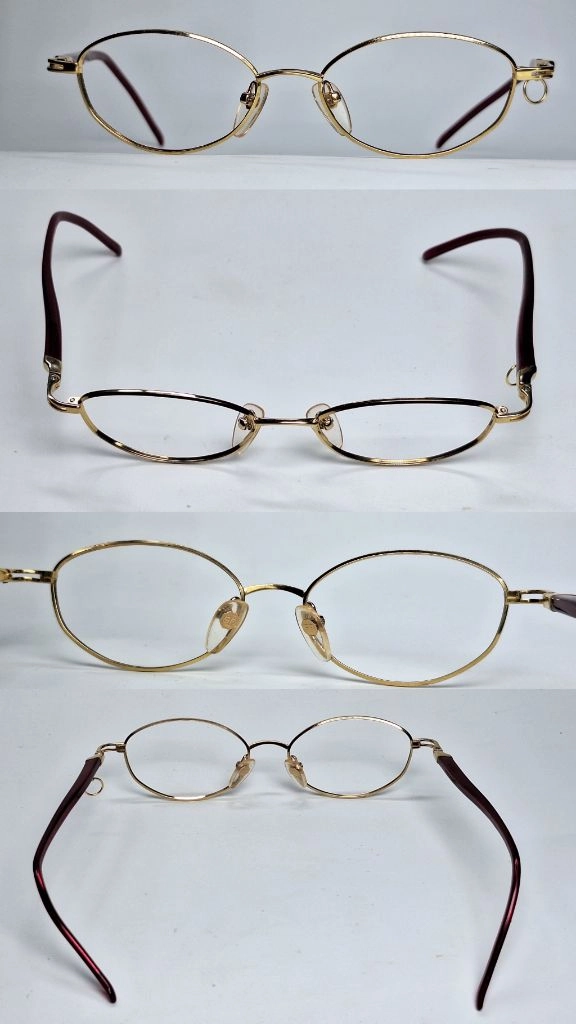 소니아 리키엘 SONIA RYKIEL 66-0003 선글라스테 안경테 여성용 티타늄 일본 빈티지 아메카지 Y2K 이미지