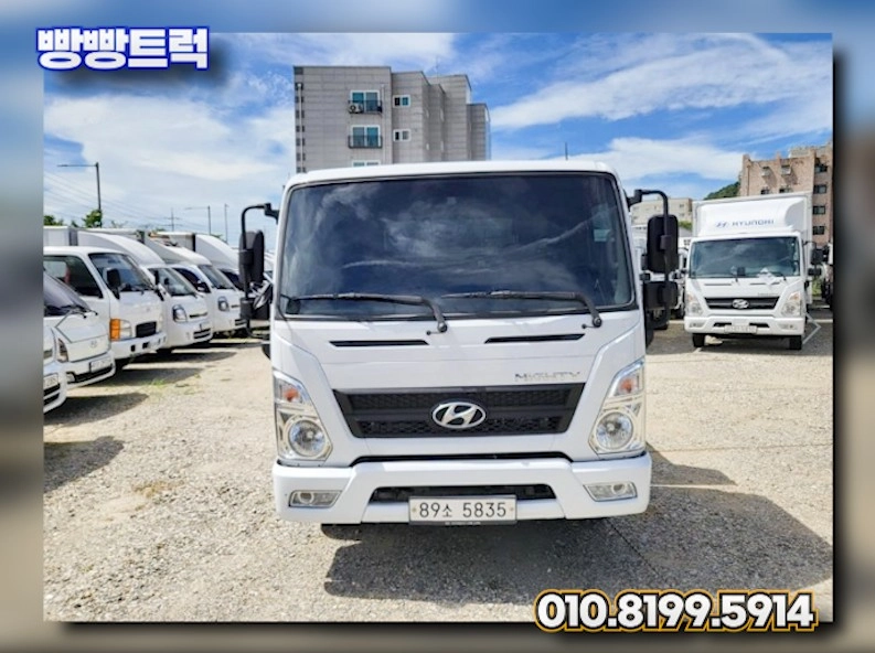 3.5톤덤프트럭 정품덤프 하독스철판보강 2020년 59,910Km 이미지