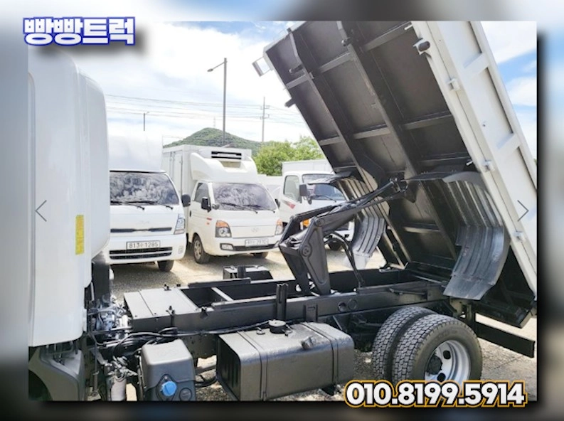 3.5톤덤프트럭 정품덤프 하독스철판보강 2020년 59,910Km 이미지