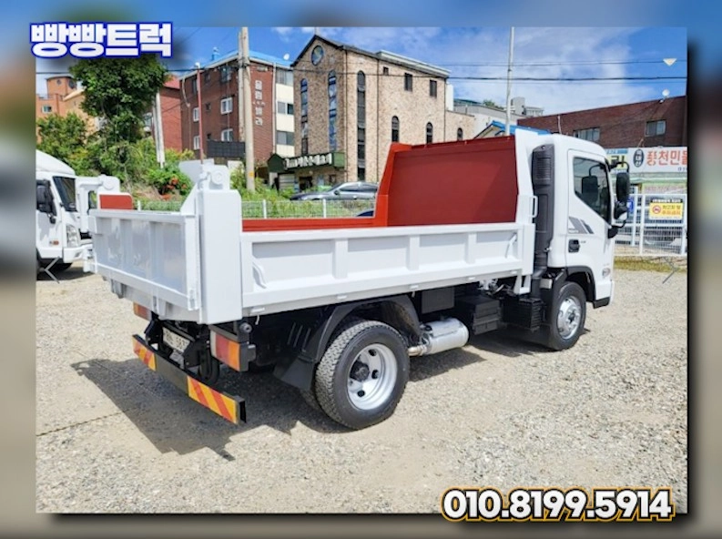 3.5톤덤프트럭 정품덤프 하독스철판보강 2020년 59,910Km 이미지