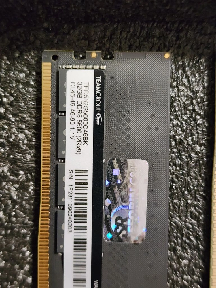 oloy ddr5 ram 32기가, 게일 화이트 ddr5 6000 32gb 램 32gb,팀그룹 ddr5 램 이미지