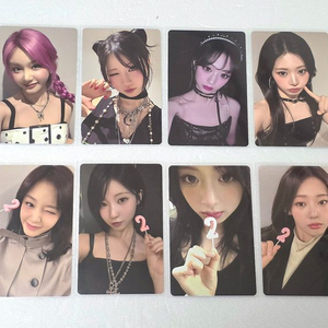 베이비몬스터 2주년 Memory Pack Weverse 특전 포카A+B세트 일괄 판매 이미지