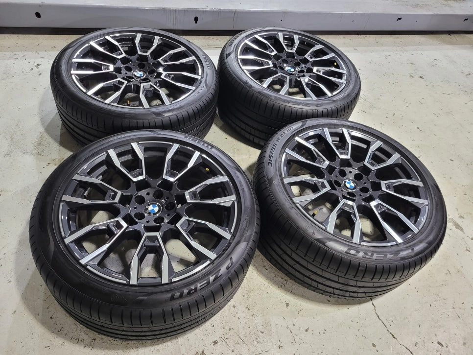 BMW (X5,X6) 915M 21인치 순정품휠타이어 임판급.특A급 한대분 이미지