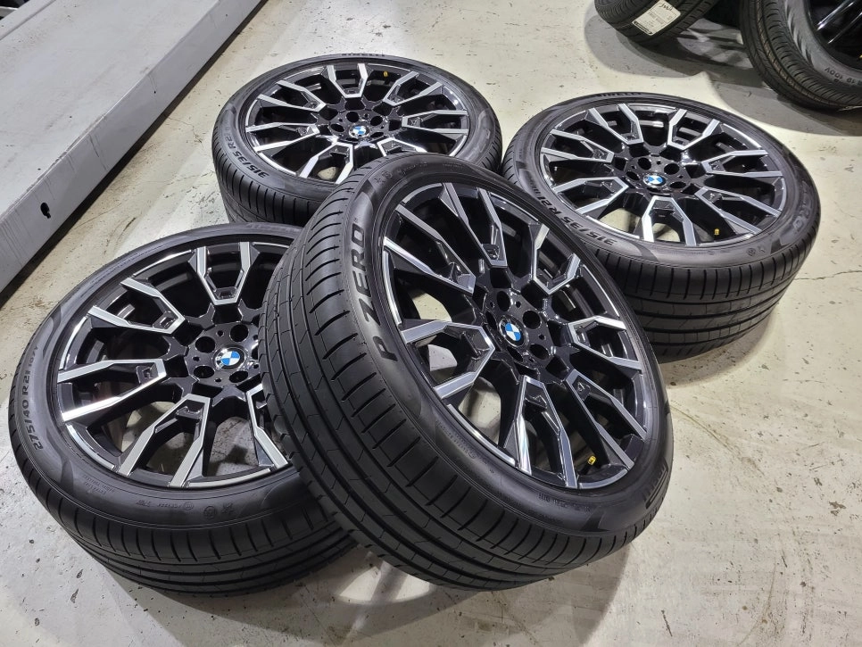 BMW (X5,X6) 915M 21인치 순정품휠타이어 임판급.특A급 한대분 이미지