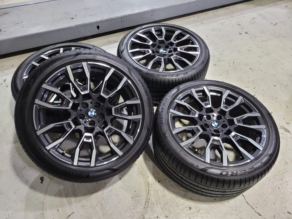 BMW (X5,X6) 915M 21인치 순정품휠타이어 임판급.특A급 한대분 이미지