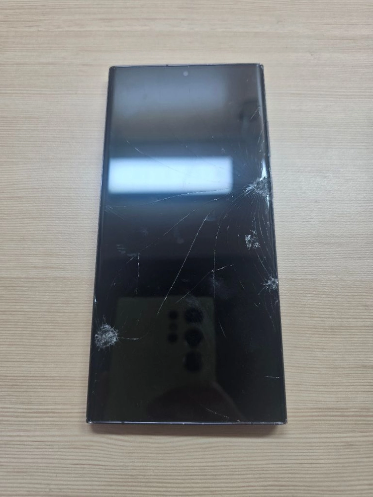 s23 울트라 ultra 256gb 블랙 갤럭시 고장 폰 팝니다 이미지