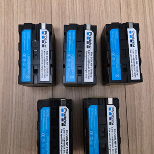 Probty NP-F780Exp 6800mAh 배터리 5개 일괄 이미지