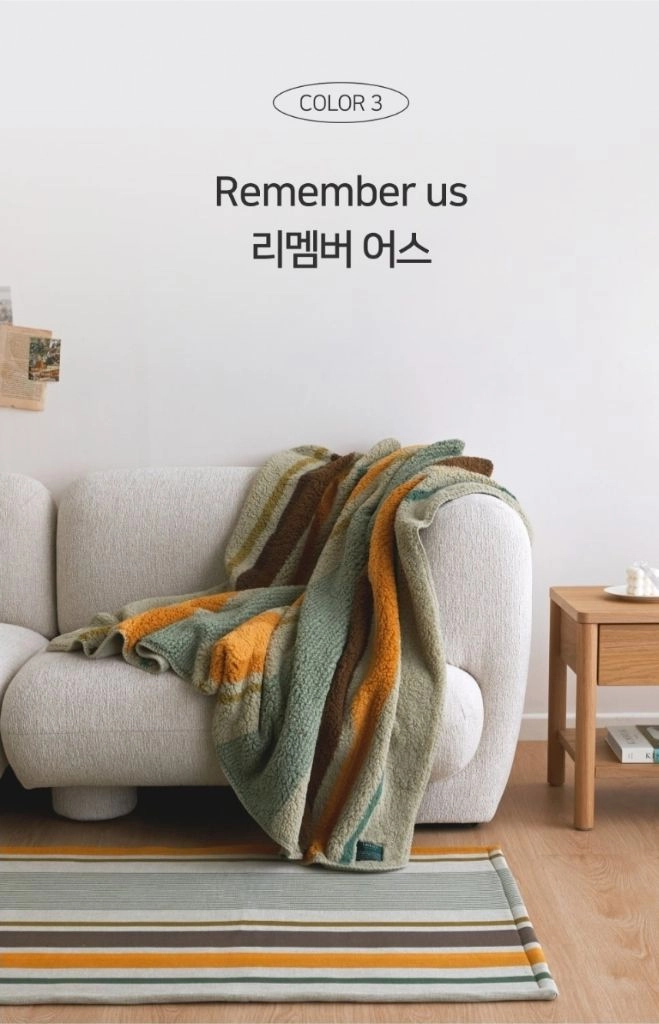 [새상품]오리고 양면 소프트 퍼 담요-125x175cm (중형), 피콕스윙 이미지