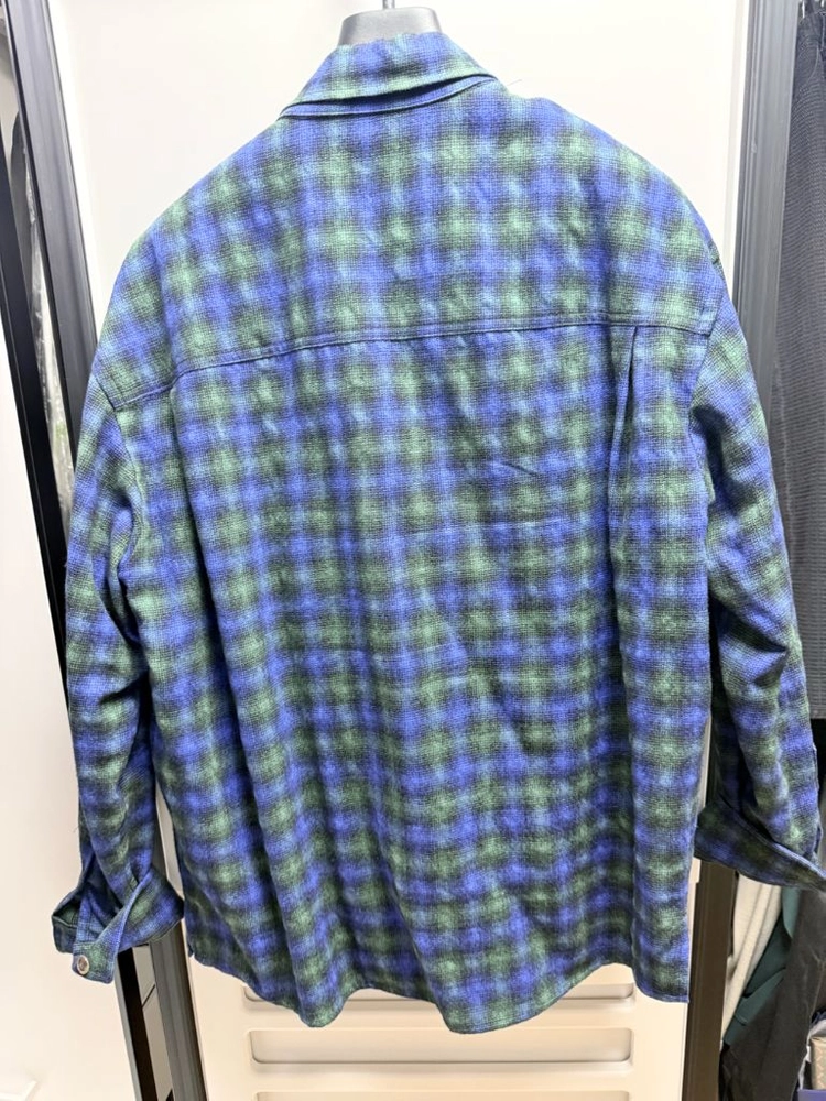 타임옴므 체크 셔츠 팝니다 이미지