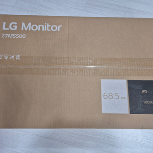 LG 27인치 모니터 새제품 팔아요 이미지