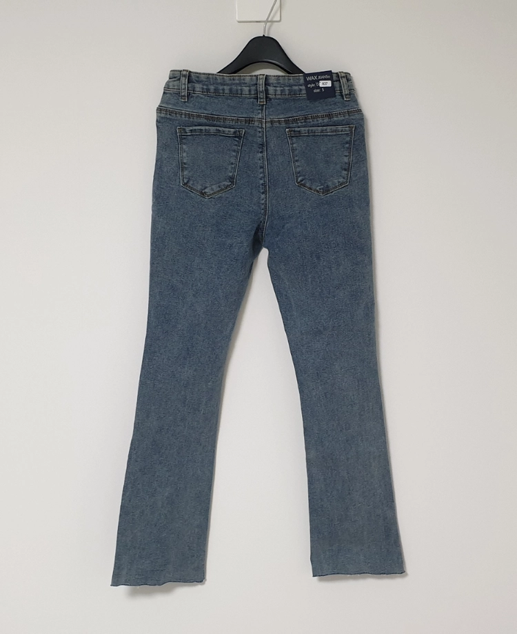 컷팅 데님 팬츠 S(단면 33cm) 이미지