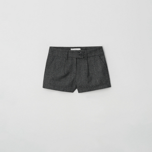 leeds mui wool button shorts 무이 울 버튼 숏츠 이미지
