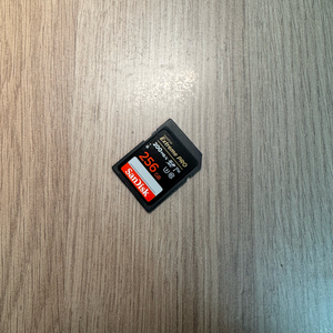 샌디스크 익스트림 프로 256gb 판매합니다! 이미지
