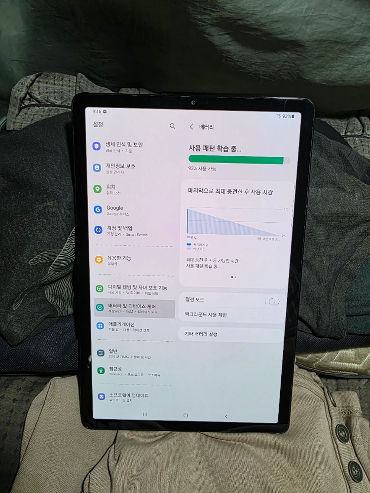태블릿 PCㆍ갤럭시 탭 S5eㆍSM-T720ㆍ보관한 상태입니다 이미지