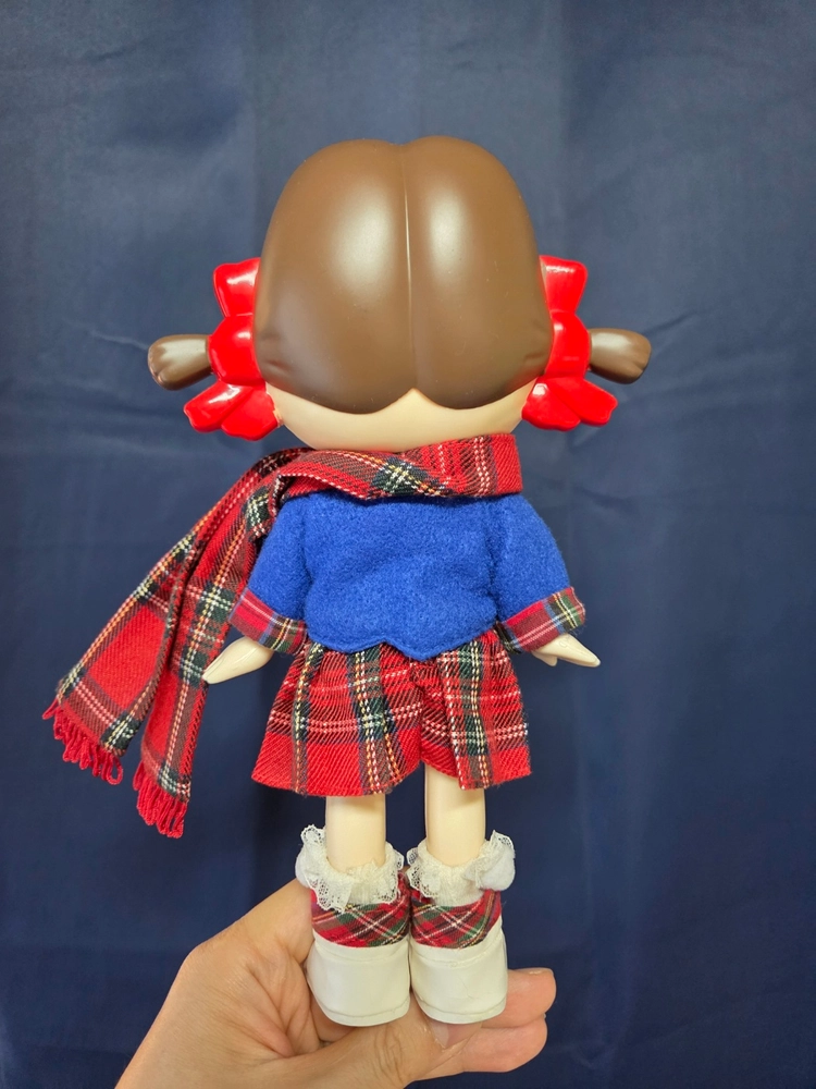 후지야 페코짱 peko 체크 페코 인형 피규어 판매해요. 이미지