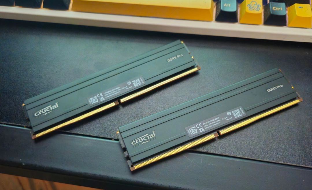 Crucial DDR5 Pro 16GB*2 데스크탑 램 이미지