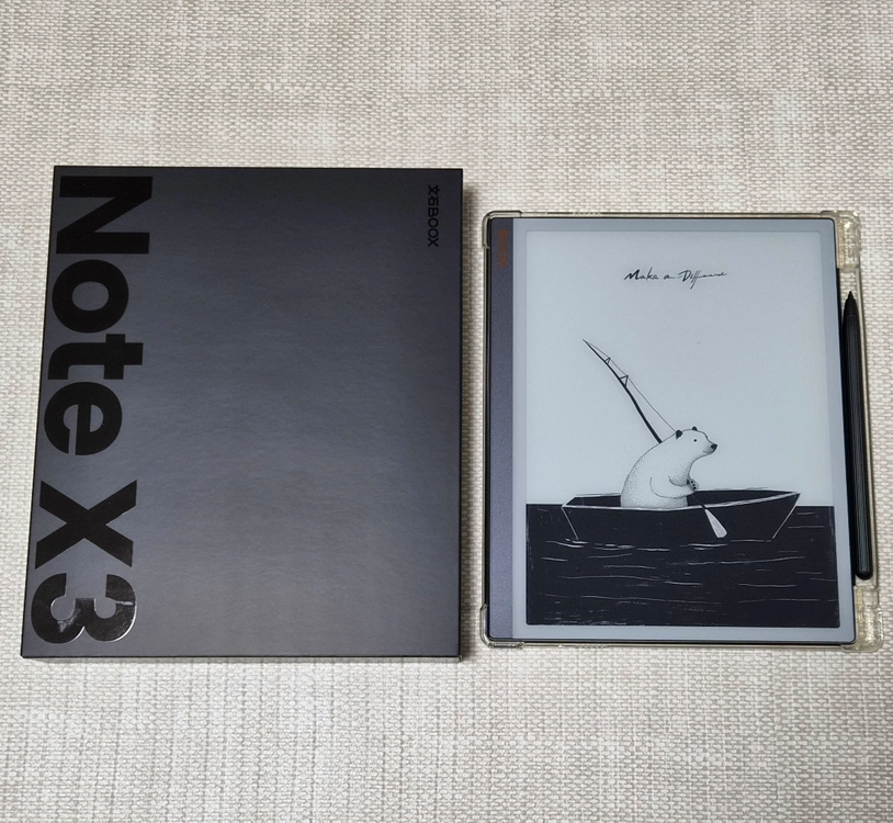 오닉스 노트X3S 청춘판 10.3인치 이북 리더기 E북 전자책 이미지