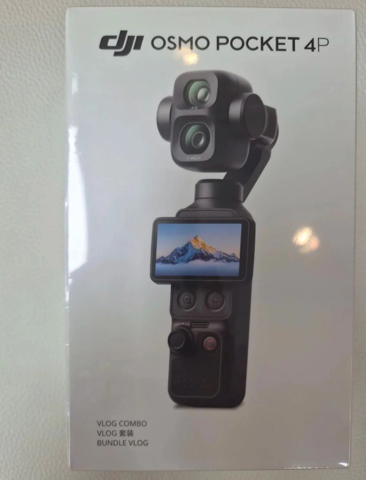 DJI 오즈모 포켓 4P VLOG 콤보 미개봉 판매 - 안심되는 중고거래