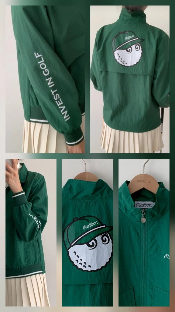 (F.XL)MALBON GOLF 여성용 바람막이 집업쟈켓 이미지