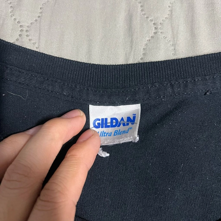 길단 배드 투 라이프 반팔 XL 프린팅 빈티지 반팔티 블랙 이미지