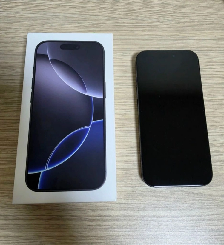 아이폰 16 Pro 128GB 티타늄 블랙S급배터리 90%풀박스 이미지