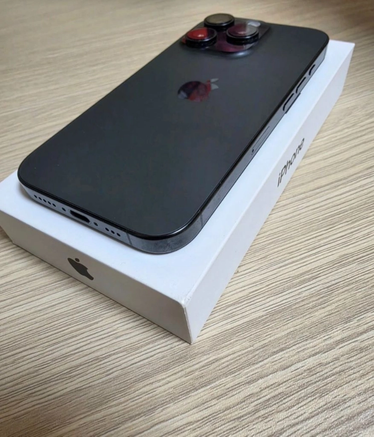 아이폰 16 Pro 128GB 티타늄 블랙S급배터리 90%풀박스 이미지