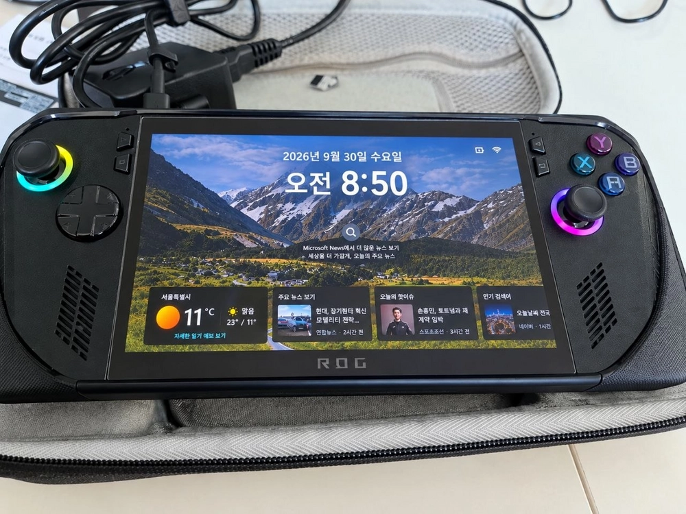 에이수스, 아수스, ASUS ROG Ally X, 로갈리X, 흑갈리, 블랙 UMPC 풀박스 팝니다 - 안심되는 중고거래