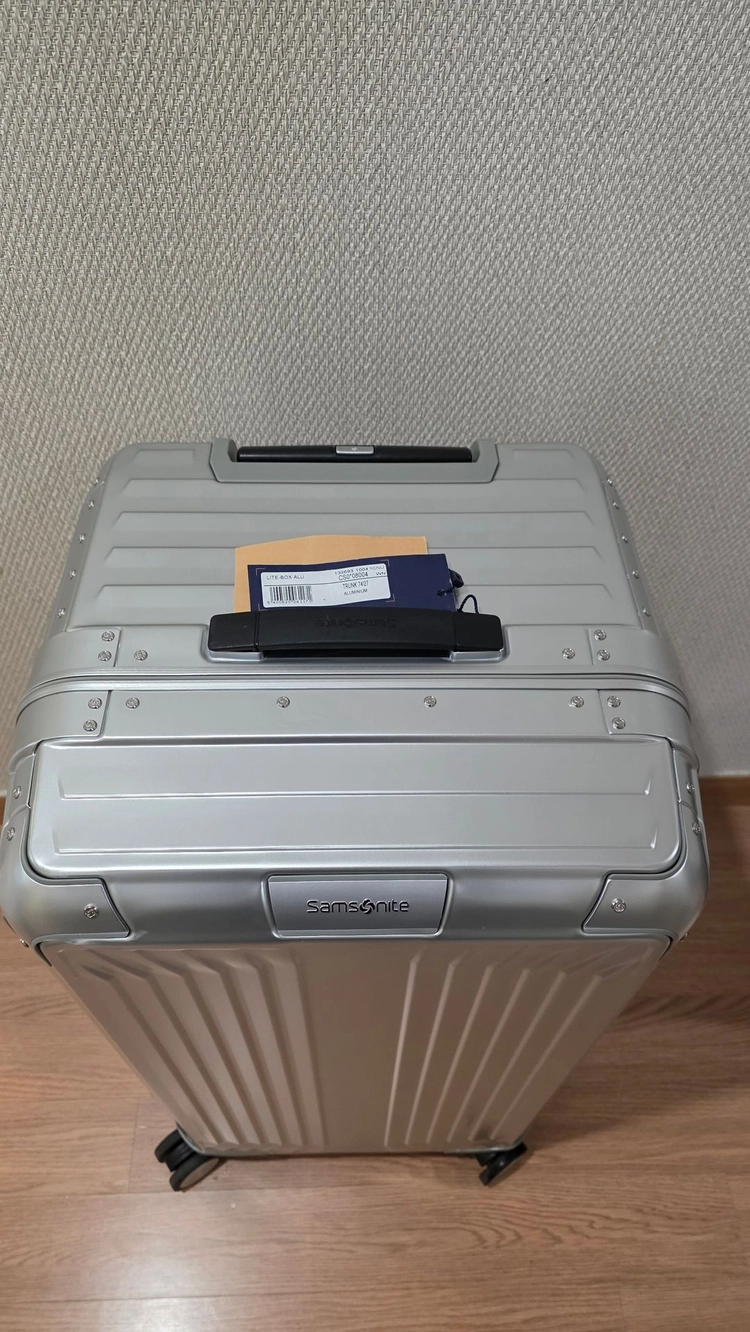 [1번 사용] 쌤소나이트 LITE-BOX ALU 캐리어 76 28 Aluminium 28인치 CS008004 이미지